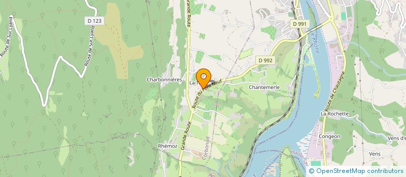 localisation de l'entreprise SCI FALMARI  CORBONOD