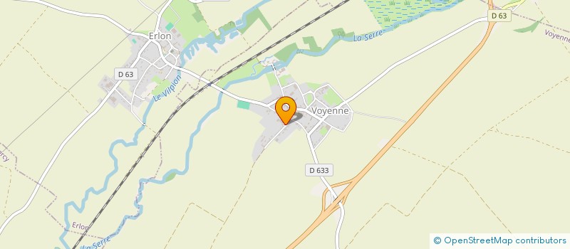 localisation de l'entreprise SCI FALOC  LA NEUVILLE-BOSMONT