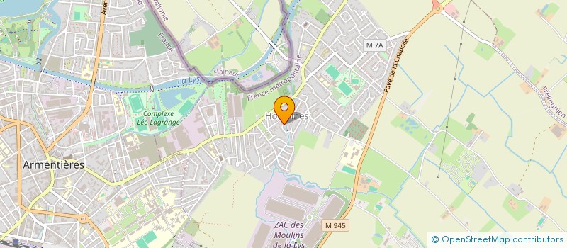 localisation de l'entreprise SCI FALOU  HOUPLINES