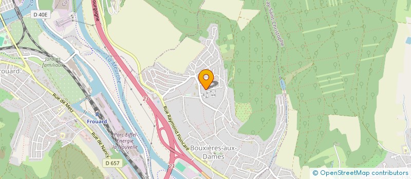 localisation de l'entreprise SCI FALOVA  BOUXIERES-AUX-DAMES