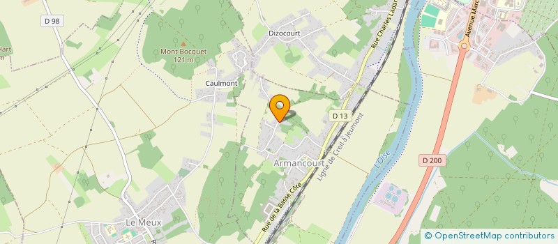 localisation de l'entreprise SCI FALQUIBERVIE  ARMANCOURT