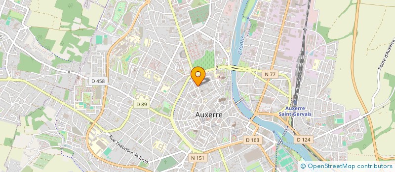 localisation de l'entreprise SCI FALSQUELLE JEGOU à AUXERRE