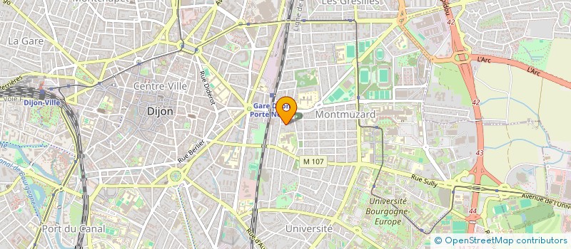 localisation de l'entreprise SCI FALVIMMO à DIJON