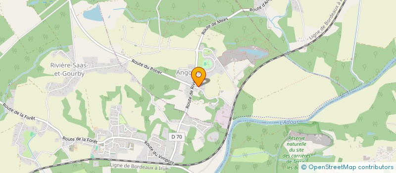 localisation de l'entreprise SCI FAM  ANGOUME