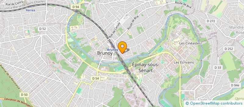 localisation de l'entreprise SCI FAM AVE  BRUNOY