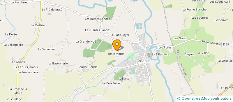 localisation de l'entreprise SCI FAM-LEP5  AMANLIS