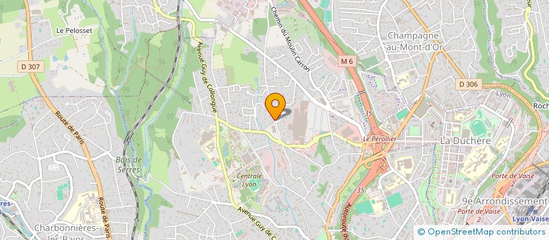 localisation de l'entreprise SCI FAM-SAVARY  ECULLY