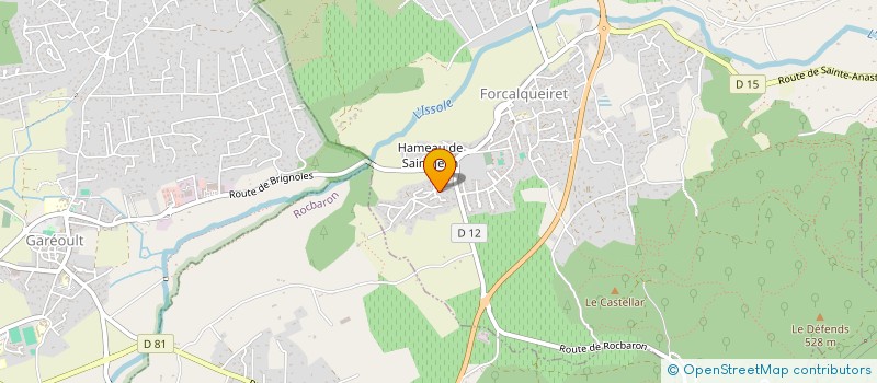 localisation de l'entreprise SCI FAMA  FORCALQUEIRET