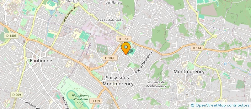 localisation de l'entreprise SCI FAMAJUBE à SOISY-SOUS-MONTMORENCY