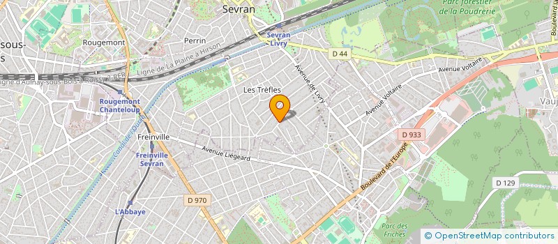 localisation de l'entreprise SCI FAMAMELO à SEVRAN