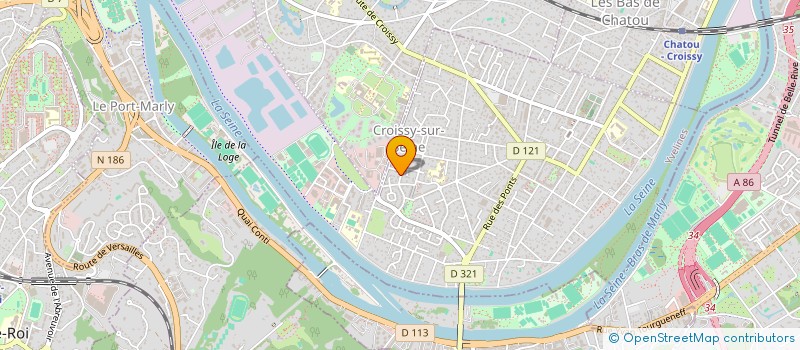 localisation de l'entreprise SCI FAMAS  CROISSY-SUR-SEINE