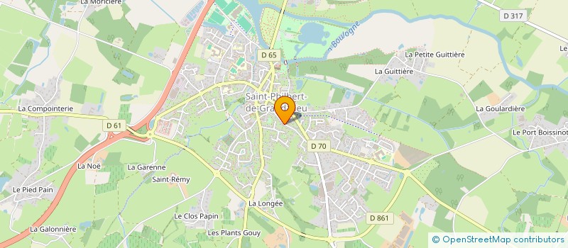 localisation de l'entreprise SCI FAMAYA  SAINT-PHILBERT-DE-GRAND-LIEU