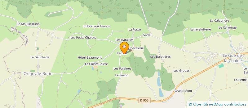 localisation de l'entreprise SCI FAMDELAC à BELFORET-EN-PERCHE