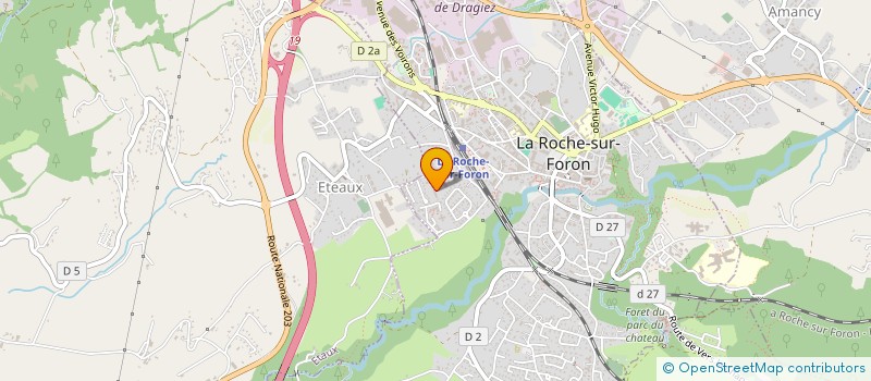 localisation de l'entreprise SCI FAMI  LA ROCHE-SUR-FORON