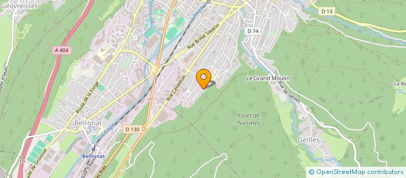 localisation de l'entreprise SCI FAMIA à OYONNAX
