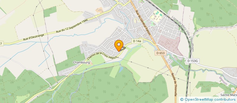 localisation de l'entreprise SCI FAMICAVI  HETTANGE-GRANDE