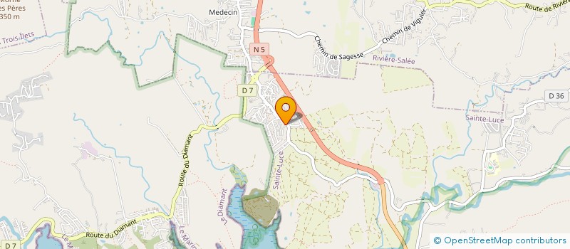 localisation de l'entreprise SCI FAMICHRIS 1  SAINTE-LUCE