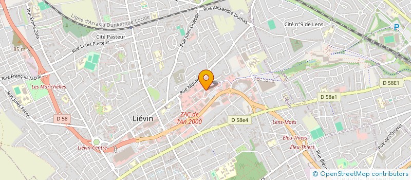 localisation de l'entreprise SCI FAMIDO  LIEVIN