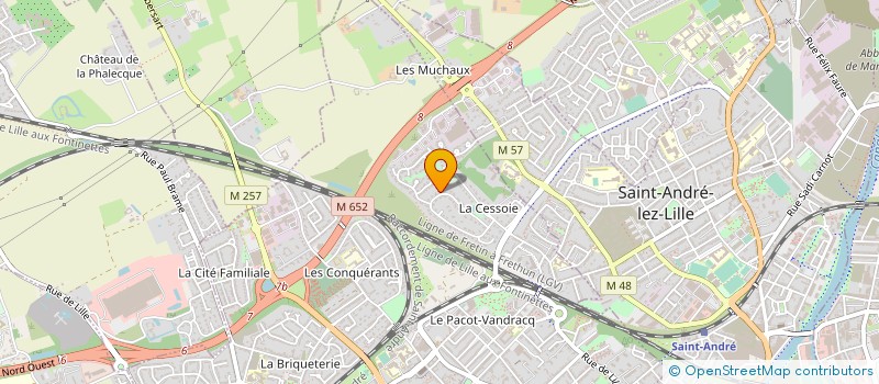 localisation de l'entreprise SCI FAMIG 4 à LAMBERSART