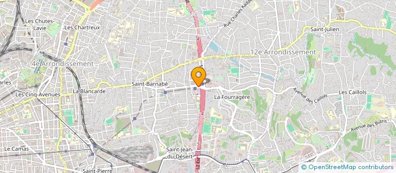 localisation de l'entreprise SCI FAMIGHLIA CARMIGNANI à MARSEILLE