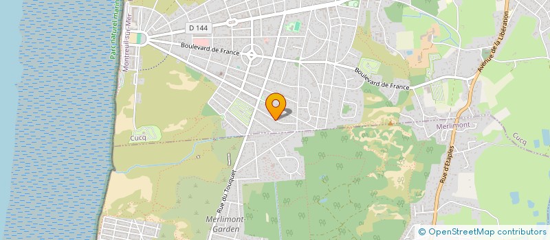 localisation de l'entreprise SCI FAMIGOL  CUCQ