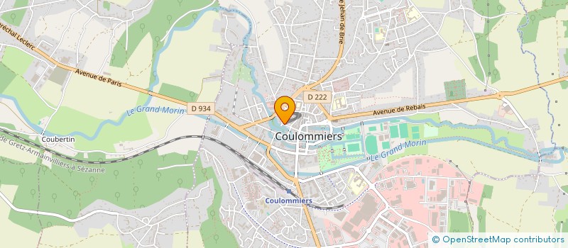 localisation de l'entreprise SCI FAMILA à COULOMMIERS