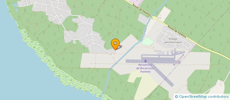 localisation de l'entreprise SCI FAMILHA  BISCARROSSE