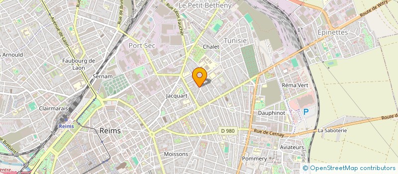 localisation de l'entreprise SCI FAMILIA  REIMS