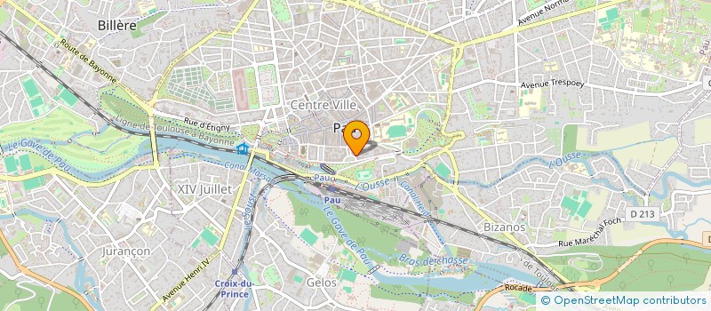 localisation de l'entreprise SCI FAMILIA à PAU