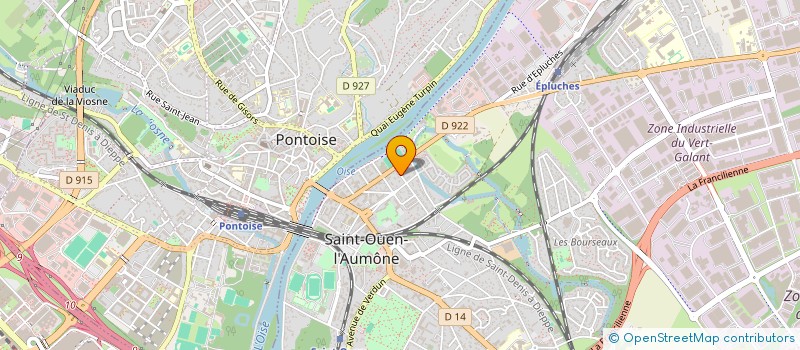 localisation de l'entreprise SCI FAMILIA à SAINT-OUEN-L'AUMONE
