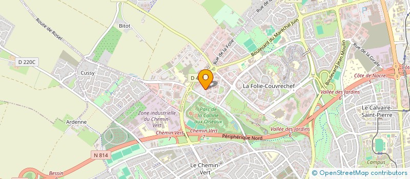 localisation de l'entreprise SCI FAMILIA à CAEN