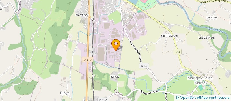 localisation de l'entreprise SCI FAMILIA OPUS à RUMILLY