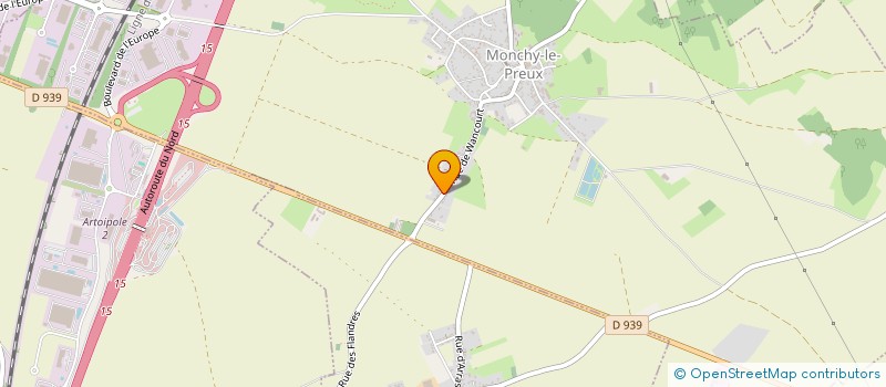 localisation de l'entreprise SCI FAMILIAL  MONCHY-LE-PREUX