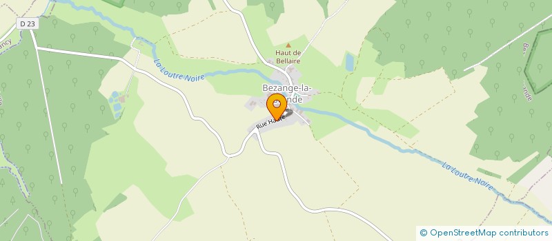 localisation de l'entreprise SCI FAMILIALE  BEZANGE-LA-GRANDE