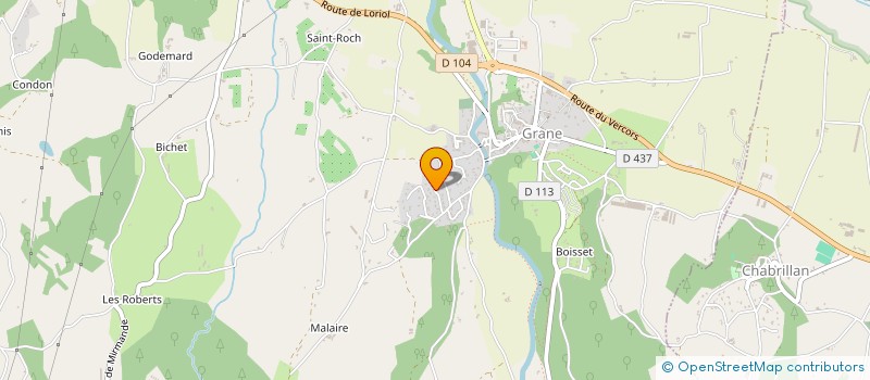 localisation de l'entreprise SCI FAMILIALE ADVENIR à GRANE