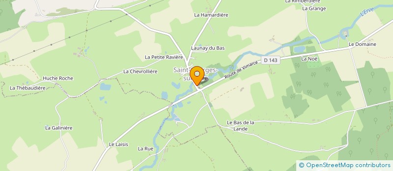 localisation de l'entreprise SCI FAMILIALE ALEXANDRINO  SAINT-GEORGES-SUR-ERVE