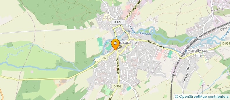 localisation de l'entreprise SCI FAMILIALE BARRIERE à IS-SUR-TILLE