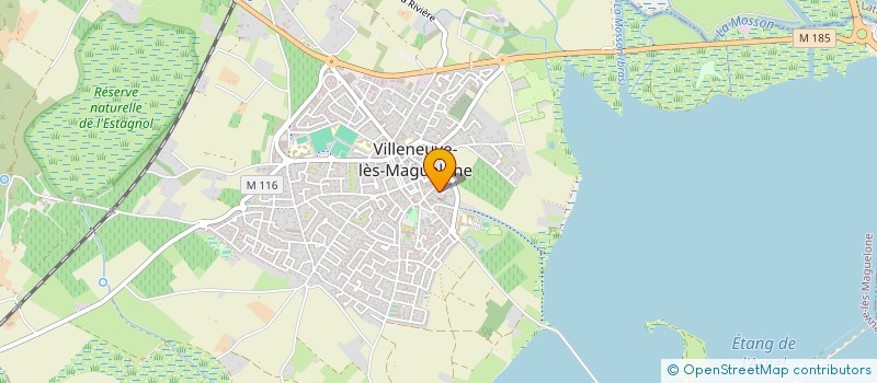 localisation de l'entreprise SCI FAMILIALE BENABHA  VILLENEUVE-LES-MAGUELONE