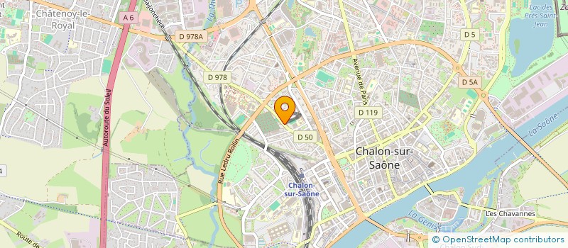 localisation de l'entreprise SCI FAMILIALE BORIOS à CHALON-SUR-SAONE