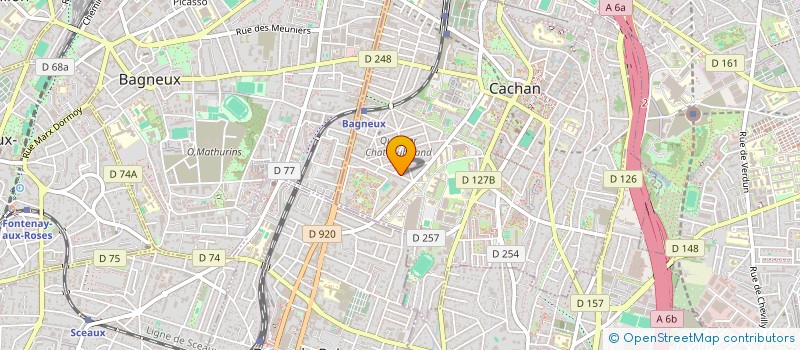 localisation de l'entreprise SCI FAMILIALE CARVALHO  CACHAN