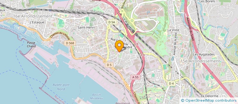 localisation de l'entreprise SCI FAMILIALE CAZEUNEUVE AND CO à MARSEILLE