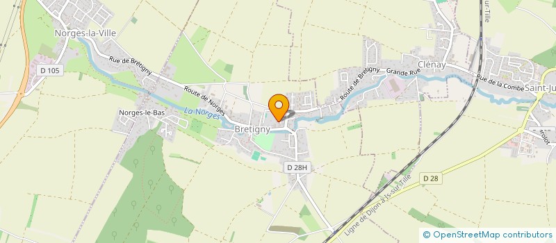 localisation de l'entreprise SCI FAMILIALE CHAPUIS  BRETIGNY