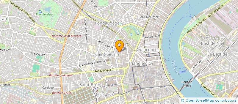 localisation de l'entreprise SCI FAMILIALE CHARLE  BORDEAUX