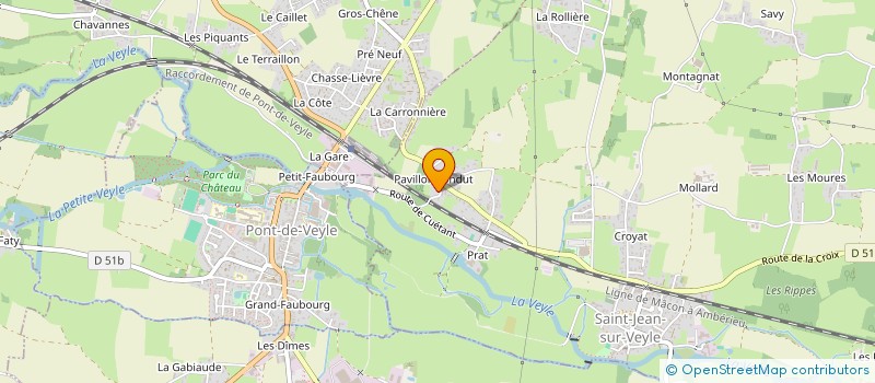 localisation de l'entreprise SCI FAMILIALE CHARVOLIN  SAINT-GERVAIS-LES-BAINS