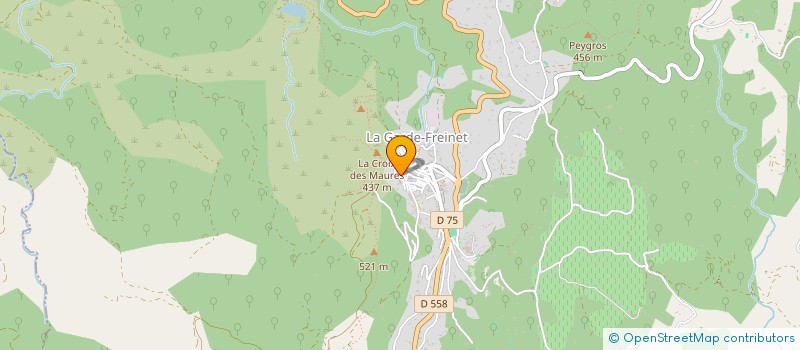 localisation de l'entreprise SCI FAMILIALE COMETE à LA GARDE-FREINET
