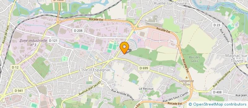 localisation de l'entreprise SCI FAMILIALE COSTES  L'ISLE-D'ESPAGNAC