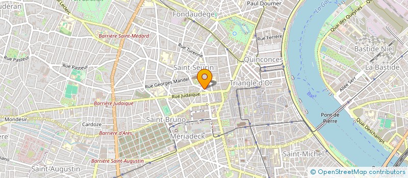 localisation de l'entreprise SCI FAMILIALE D.A  BORDEAUX