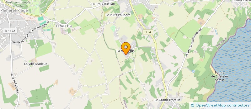 localisation de l'entreprise SCI FAMILIALE DAZIN-BOUTRY  PLEVENON