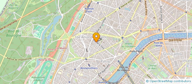 localisation de l'entreprise SCI  FAMILIALE DE GESTION  PARIS