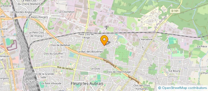 localisation de l'entreprise SCI FAMILIALE DE LA BURNOLLE  LAPRUGNE